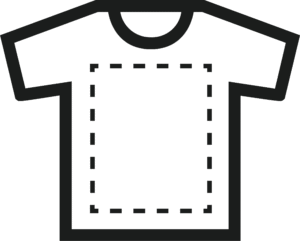 Anbringungsgebühr - Brustdruck